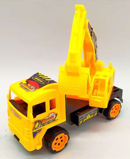 6007-2-1 Carro De Construccion Con Grua