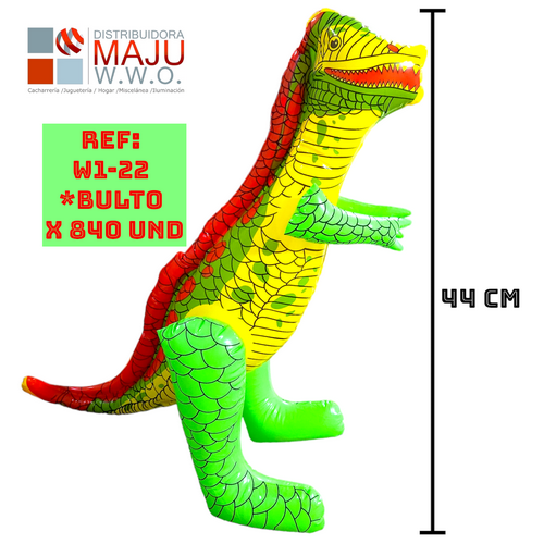 Animal Inflable Tiranosaurio Rex Colores Gra