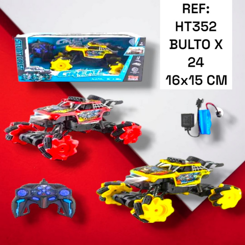 Carro Para Niños Todo Terreno A Control Remo