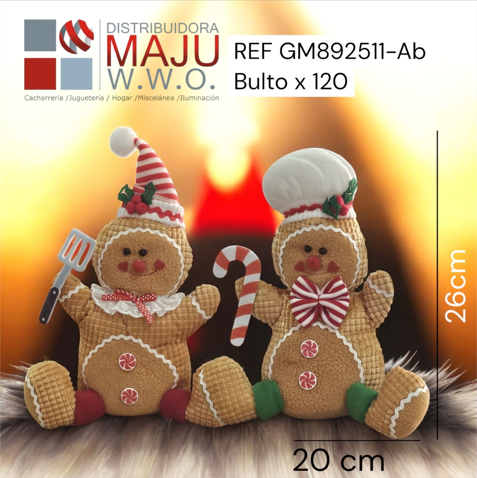 Decoracion Navidad Galleta De Genjibre