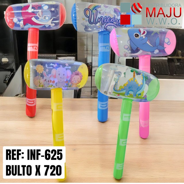 Martillo Inflable Con Luz Grande