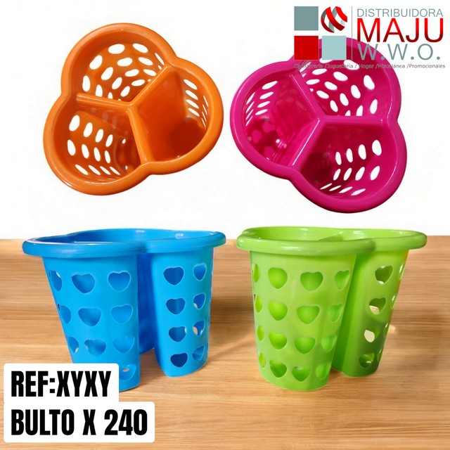Xyxy-Cubiertero En Forma De Trebol Colres Neon