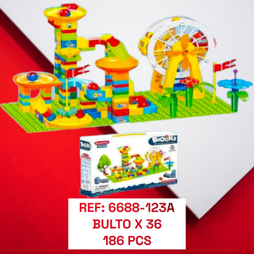 Juguete Bloques Para Armar Atracciones