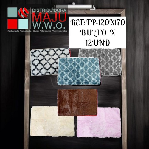 Tp-120X170 Tapete Peludo Grande 120X170Cm