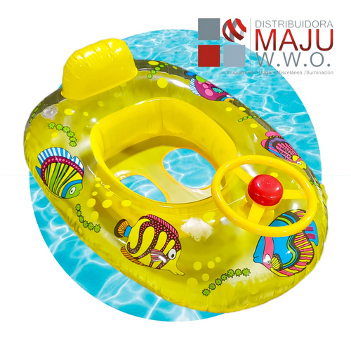 Inflable Para Piscina Con Timon Y Estampados
