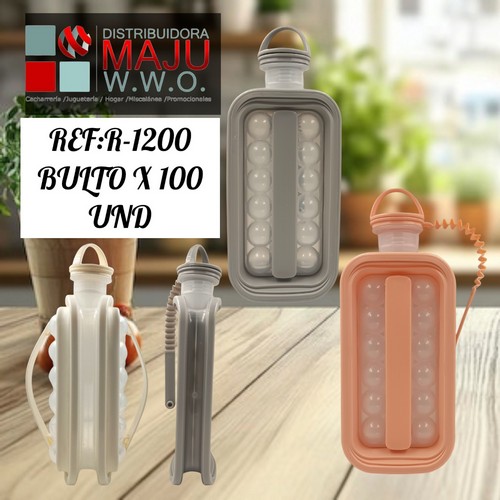 Botilo 2 En 1 Para Hielo Esferas Silicona 1