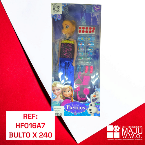 Muñeca Para Niñas Frozen Con Accesorios De