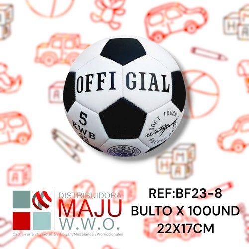 Balon De Futbol Numero 5 Clasico Oficial Pa