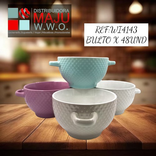 Tazon Con Relieve En Puntos Varios Colores