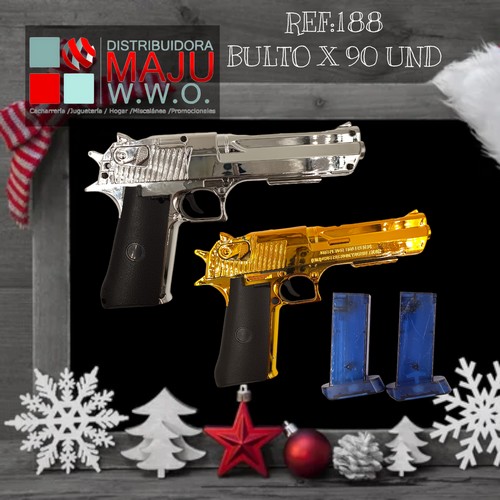 Lanzador De Agua Desert Eagle Metalizada