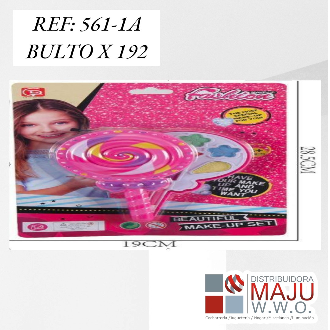 Juguete Set De Belleza Maquillaje En Figura