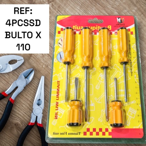 Set Destornillador Blister X6