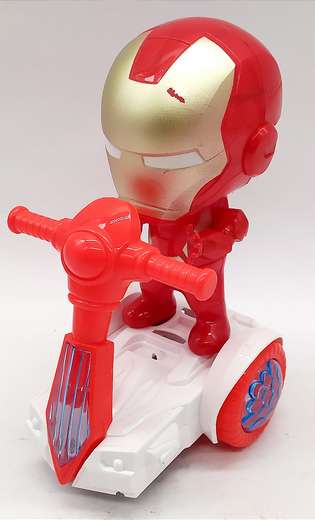 Mu035/8899-90-Heroe Acero En Caja Con Patineta Luz