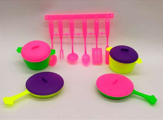 Bateria De Cocina Carolina X 15 Pcs Colores