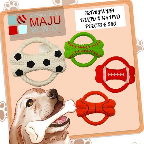 Juguete Para Mascota Huesos Chillones Con