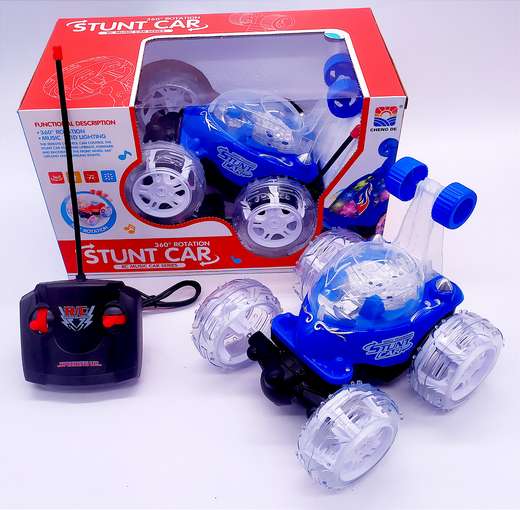 Carro Loco Con Llantas Grandes A Control
