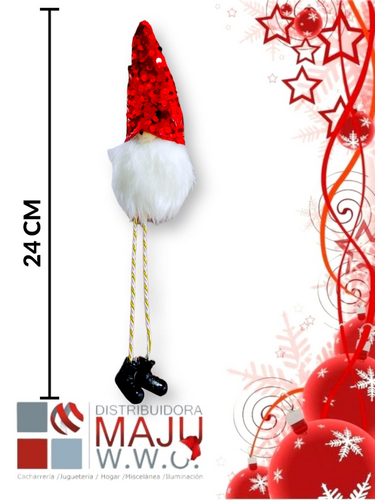 Lh2-22828B Muñecos Navideños Con Lentejuelas Pelud
