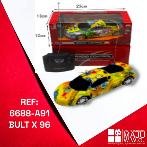 Carro Para Niños A Control Remoto De Pila