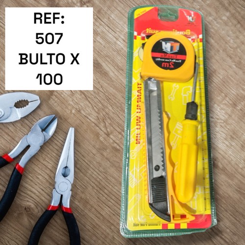 Set Herramientas X3 Pcs Metro,Bisturi Destorn