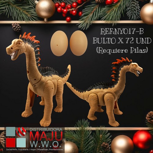 Dinosaurio Con Huevos Sonido Luz