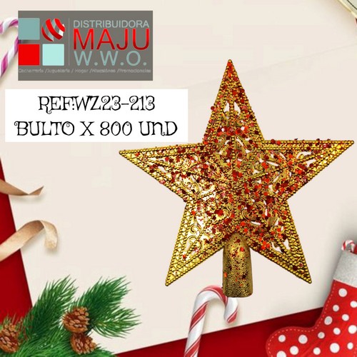 Estrella Para Arbol Grande En Bolsa