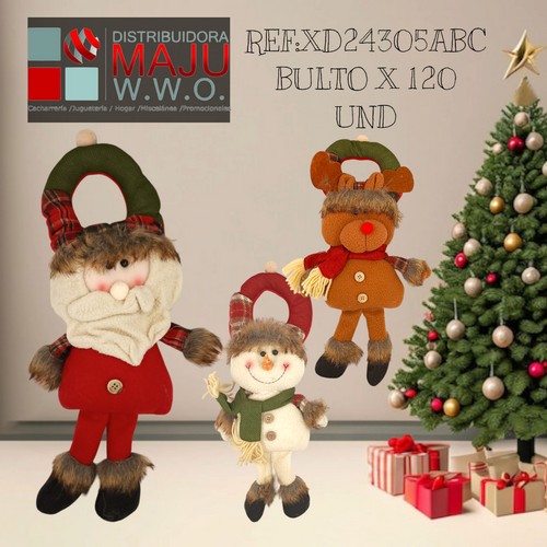 Chapero 3D Navideño De 40Cm