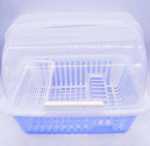 Platero Plastico Mediano Con Tapa De Elevar C