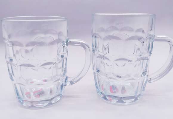 Zb01-200 Vaso De Vidrio Cervecero Tipo Granada 85