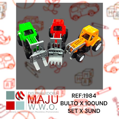 Set Tractor X 3 Und