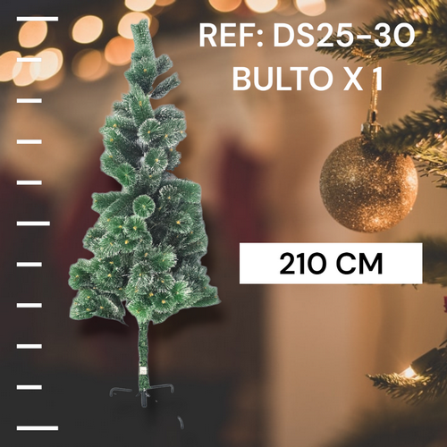 Arbol De Navidad Punta Blanca 210Cm