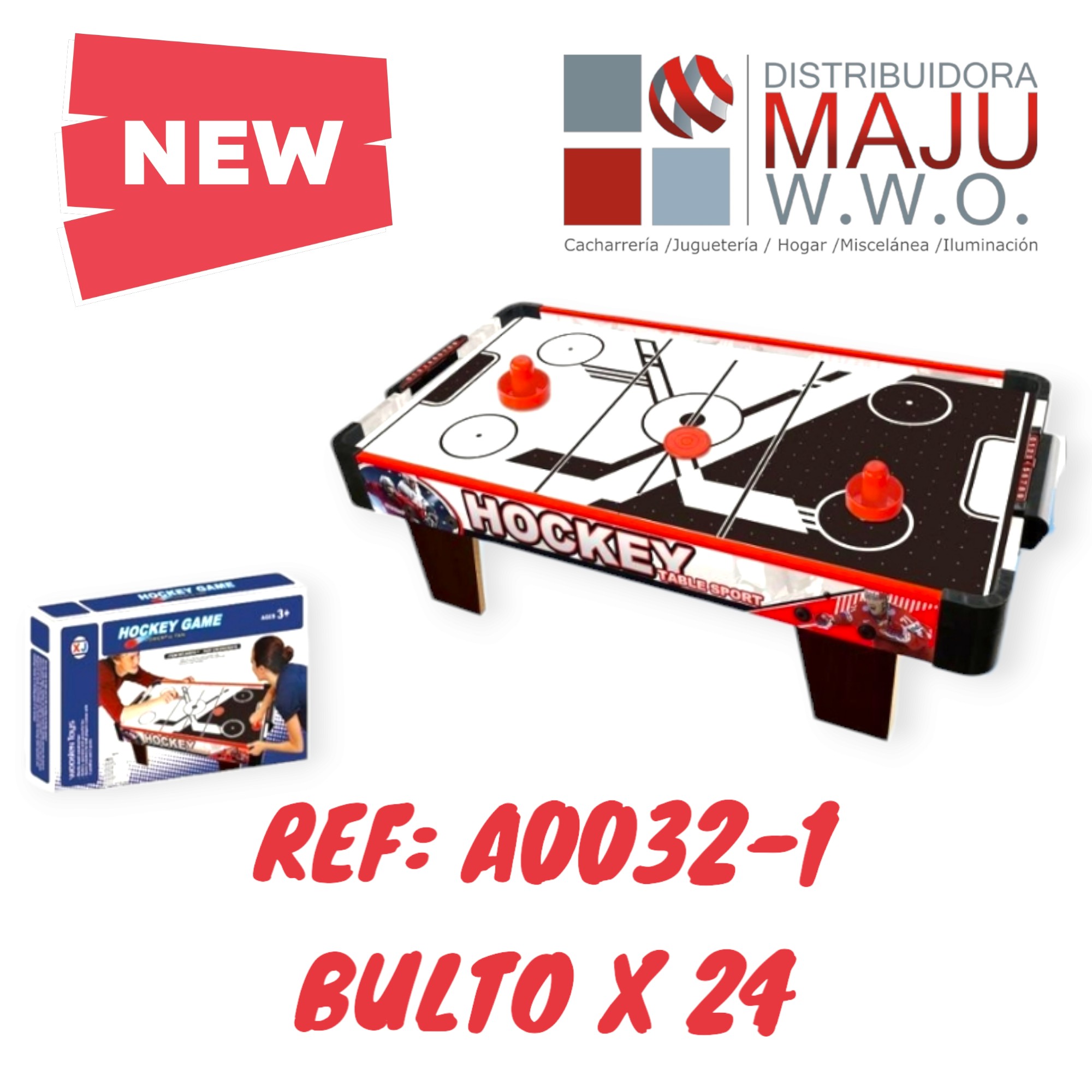 Juguete Hockey De Mesa Con Pilas