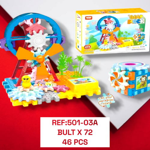 Juguete Bloques Para Armar Atracciones Y D