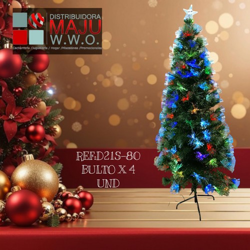 Arbol Navidad Fibra Tradicional 180Cm