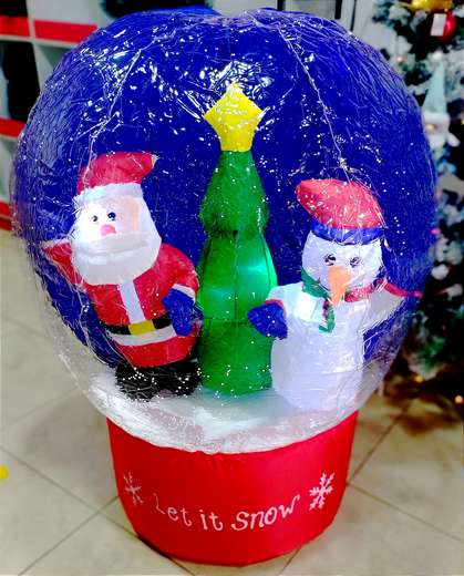 Cx-1 Inflable Esfera De Nieve