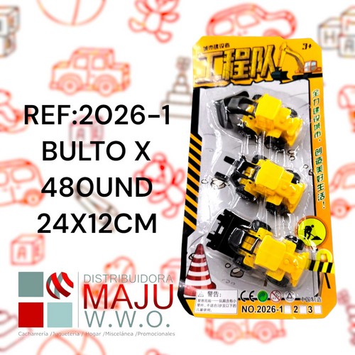 Blister Juego De Maquinaria Para Construcci