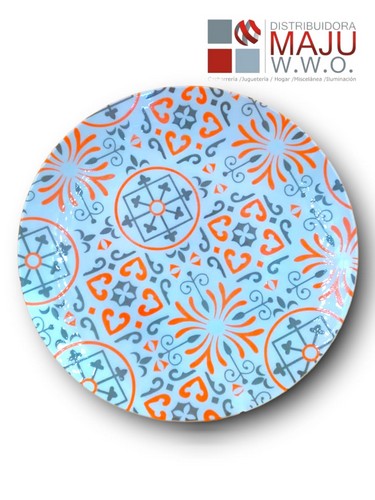 Plato Ceramico Pando 19 Cm Diseño Clasico N