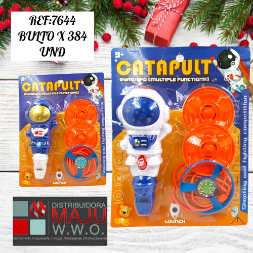Lanzador De Helice Astronauta En Blister