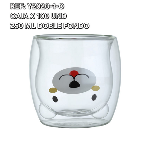 Vaso De Oso 250Ml Doble Fondo
