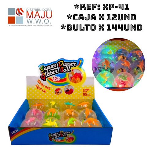 Xp-41-(Pelota De Agua Luz)Super Bola De Agua Con L