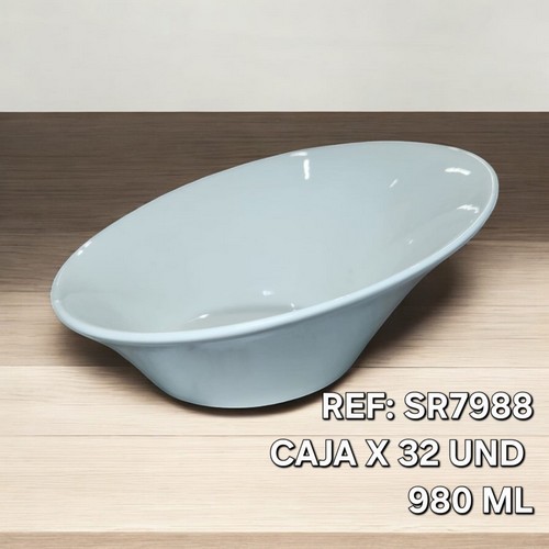 Plato Ceramico Tipo Bowl 990 Ml
