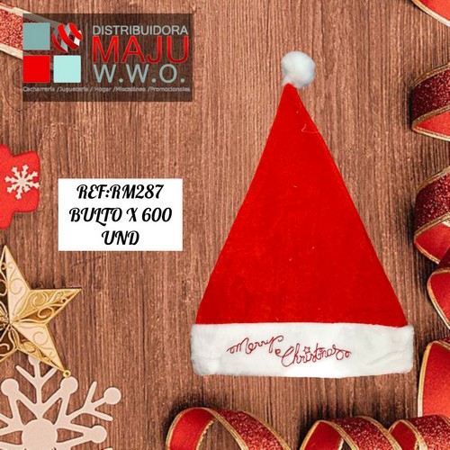 Gorro Navide?O Bolsa X 12Pcs