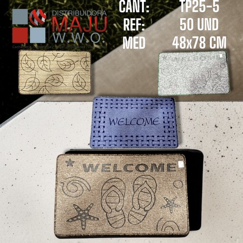 Tp25-5 Tapete Rectangular Clasico 48X78 Cm