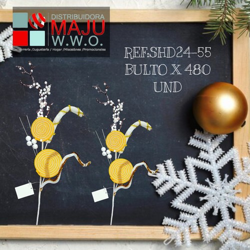 Pin Navideño Espirales Color Con Churrusc