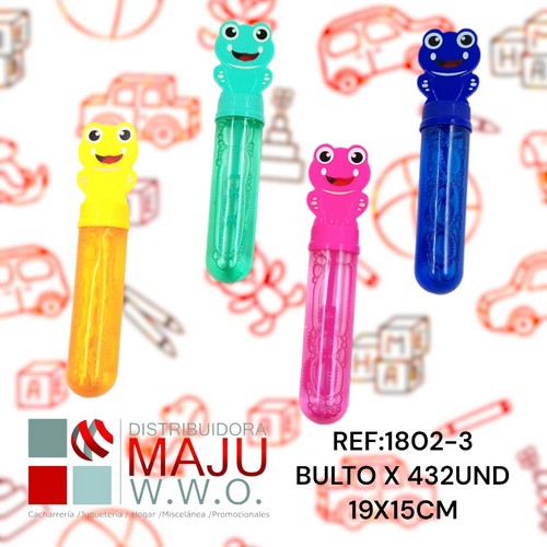 Burbujero Ranas Caja X24Pcs19X15Cm {Do864}