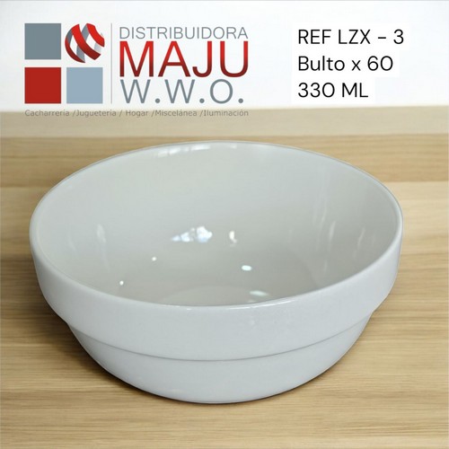 Taza Redonda Con Diseño Marcado Blanca Lisa
