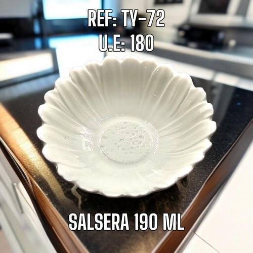 Salsera Ceramica Girasol De 190Ml