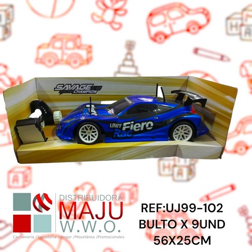 Carro Rally De Control Remoto Grande (Req