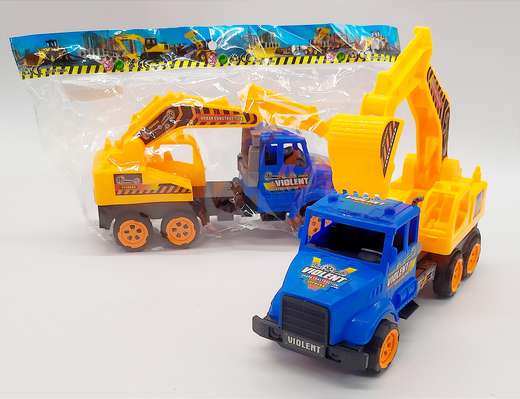 6008-2 Camion De Construcción Con Brazo Tipo Pala