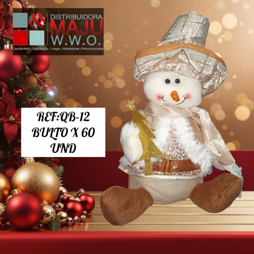 Mu?Eco De Navidad Para Chimenea O Pie De Arb