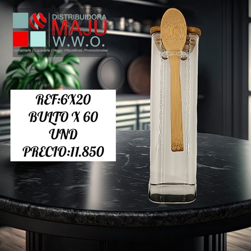 Recipiente En Vidrio Rectangular Para Aliment